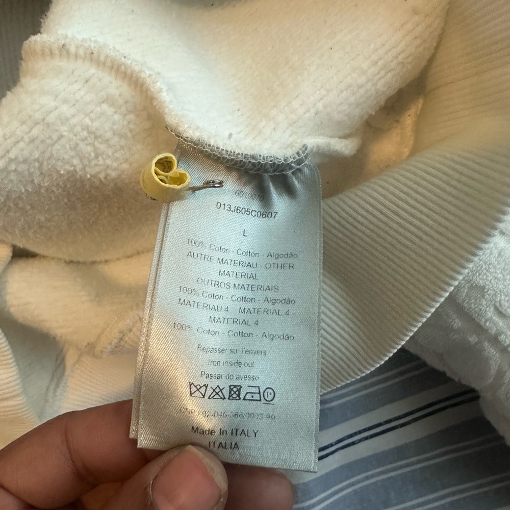 White Cotton Sweater